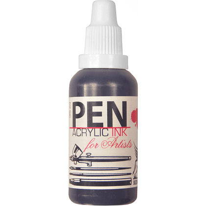 Акрил жидкий "Acrilic Ink", 8 фиолетовый