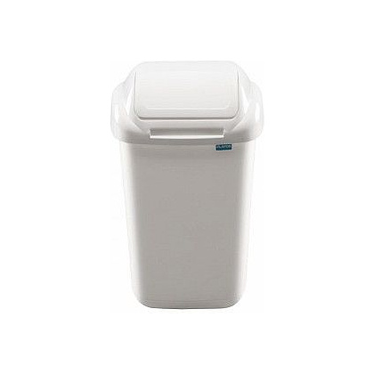Урна Plafor Standart для мусора 30л, цв.белый