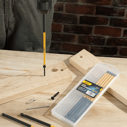 Бита Deli YS EDL251200, ударная, 10 шт., PH2 x 200 мм - 8