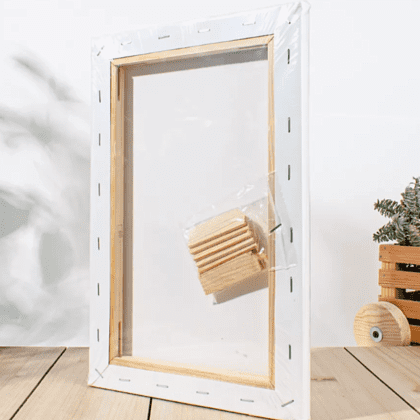 Бумага акварельная на подрамнике "Малевичъ", 20х30 см, хлопок, 300 г/м2, среднее зерно - 4