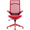 Кресло для руководителя EVERPROF Spirit, сетка, красный - 2