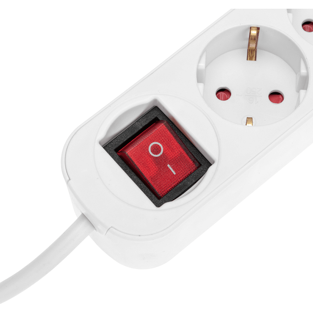 Удлинитель "Standard", 5 розеток, 2 USB, 16А, 1.5 м, белый - 2