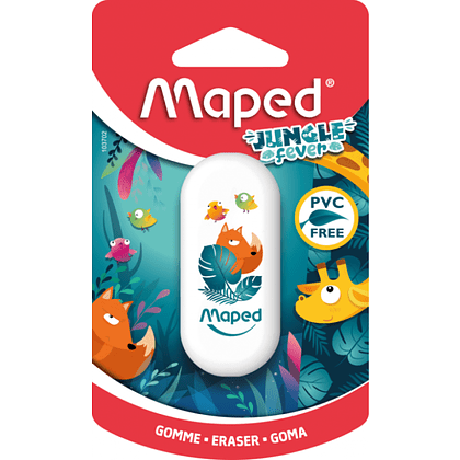 Ластик Maped "Jungle fever", 1 шт, белый - 3