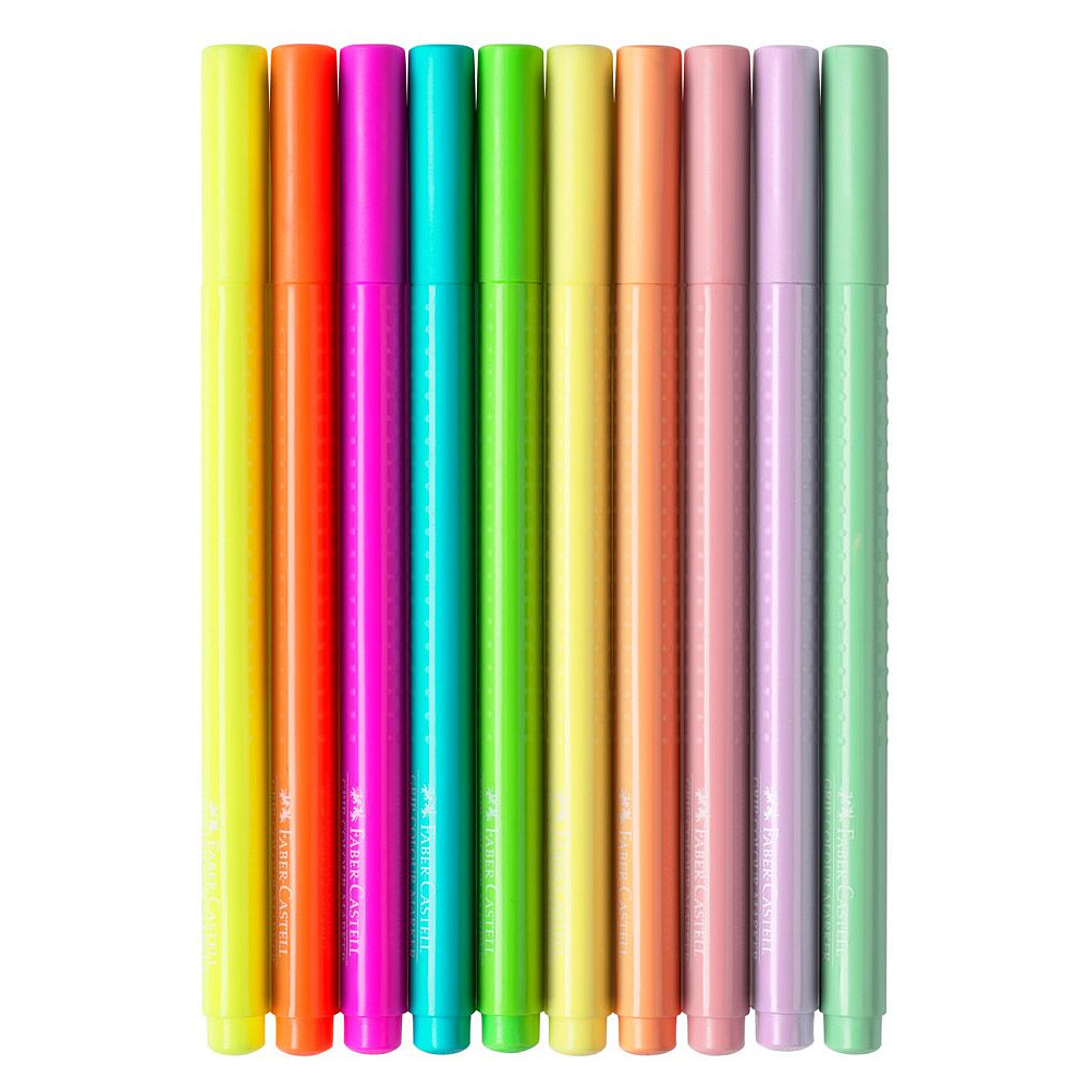 Фломастеры "5 neon+5 pastel Grip", 10 шт - 2