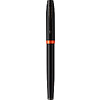 Ручка перьевая Parker "IM Vibrant Rings F315 Flame Orange PVD", F, черный, оранжевый, патрон синий - 2