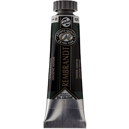 Краски масляные "Rembrandt", 629 зеленая земля, 15 мл, туба