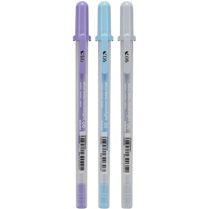 Набор ручек гелевых "Gelly Roll Moonlight Calm", 3 шт., ассорти - 2