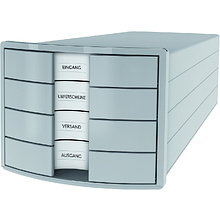 Блок из 4-х лотков закрытый "Impuls", 294x235x368 мм, 4 лотка