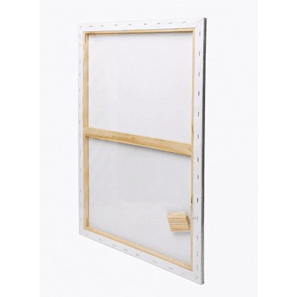 Бумага акварельная на подрамнике "Малевичъ", 40х60 см, хлопок, 300 г/м2, среднее зерно - 2