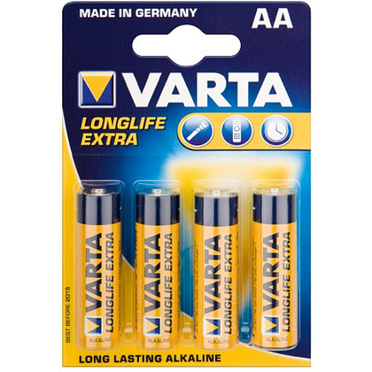 Батарейки Varta "Longlife", щелочные, 4 шт