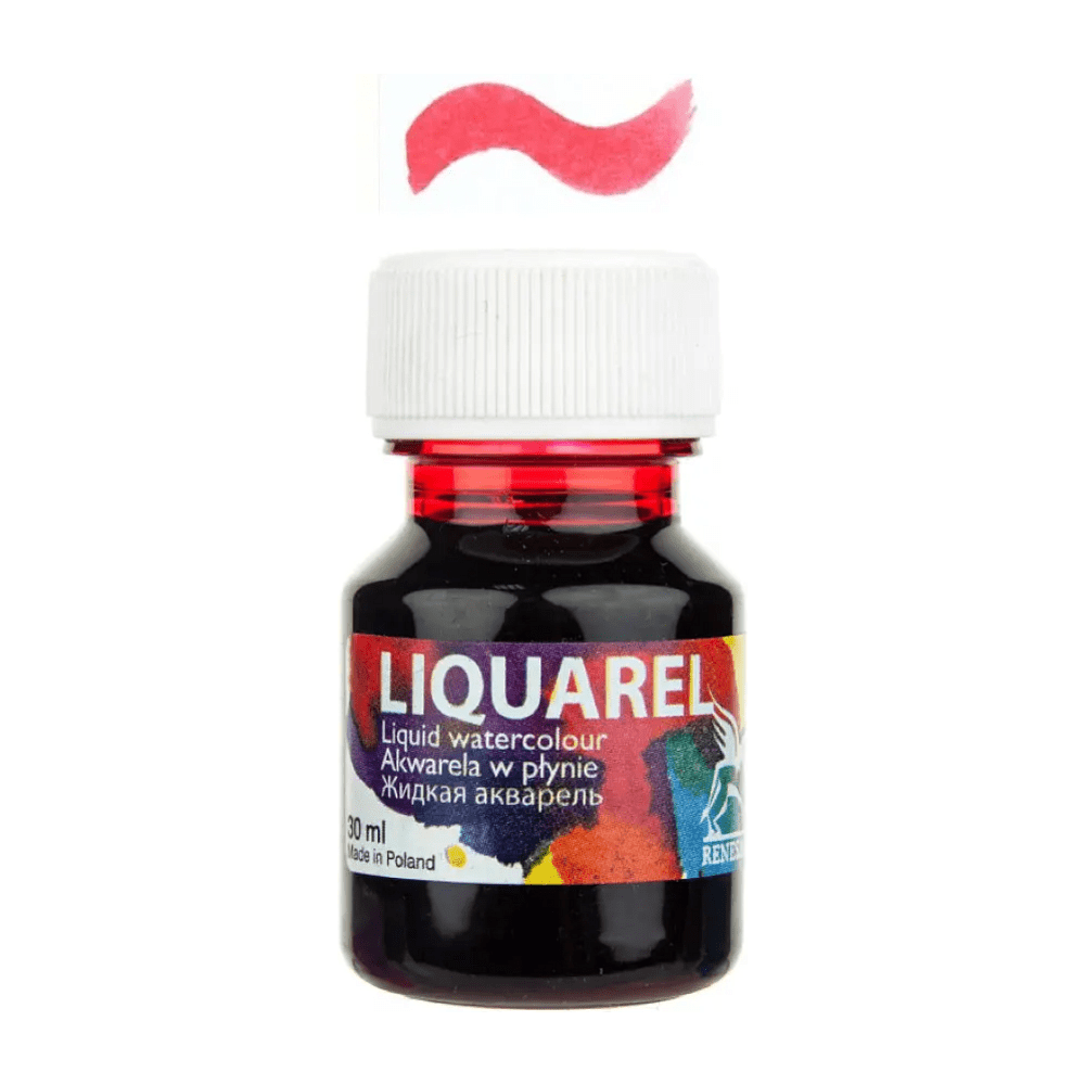Акварель жидкая "Liquarel", 132 кармин, 30 мл