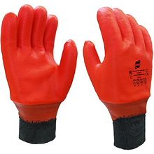 Перчатки трикотажные нефтеморозостойкие Arcticus, оранжевый 