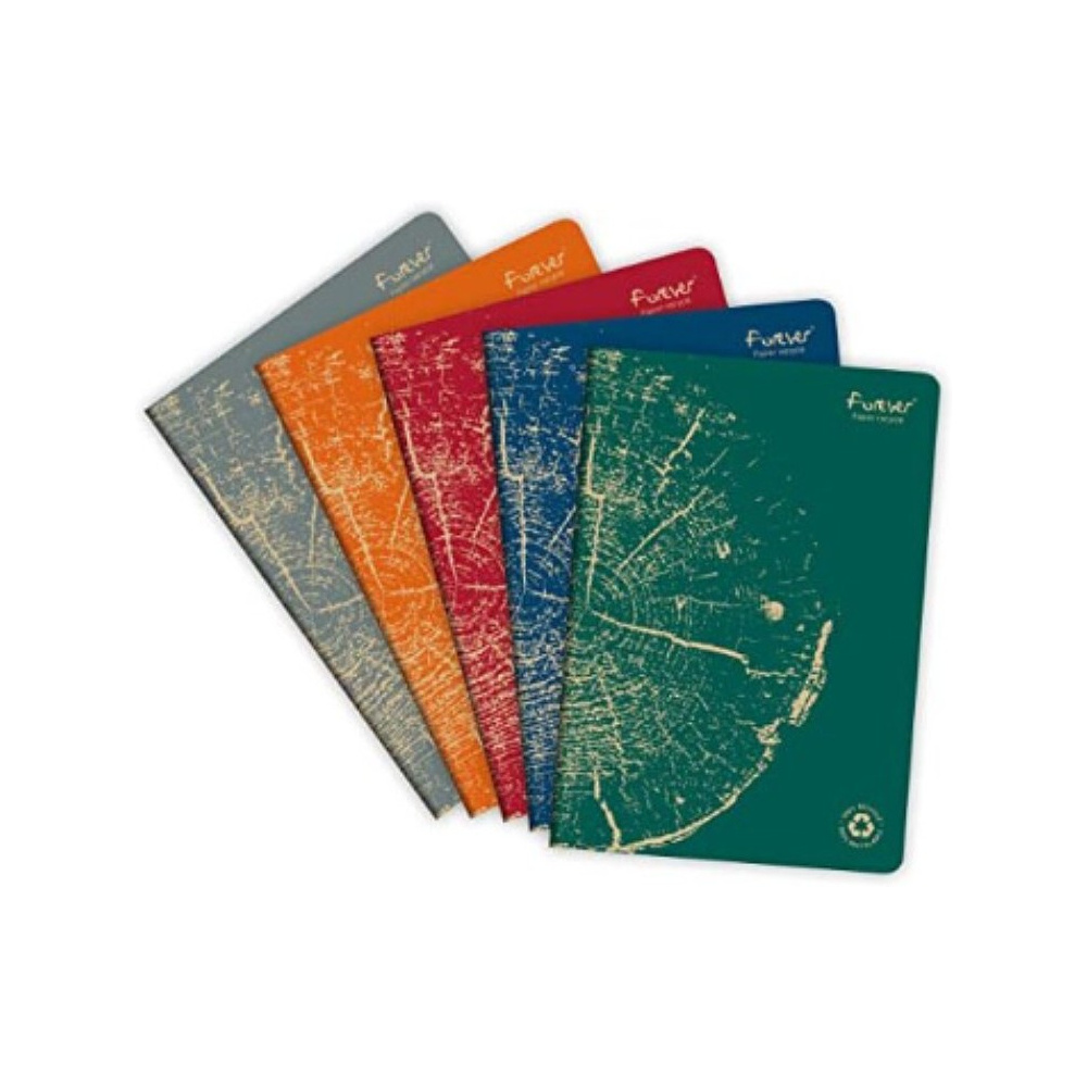 Блокнот Clairefontaine "Forever Premium", А4, 48 листов, клетка, ассорти