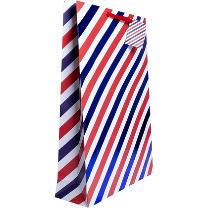 Пакет бумажный подарочный "Занавес", 33x45.7x10.2 см, ассорти - 2