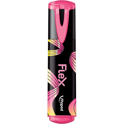 Набор текстовых маркеров Maped "Fluo Flex", 4 шт, ассорти - 3