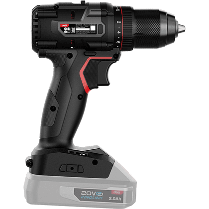 Аккумуляторная дрель-шуруповерт Deli RS EDE-DZ20-2, 20 В, 70 Нм, без АКБ и З/У, коробка - 2