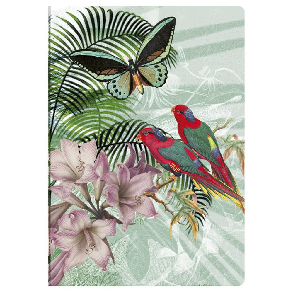 Блокнот "Jungle harmony", A5, 32 листа, линейка, ассорти 1 - 2