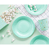 Тарелка бумажная "Алоха", 18 см, 6 шт, бирюзовый - 2