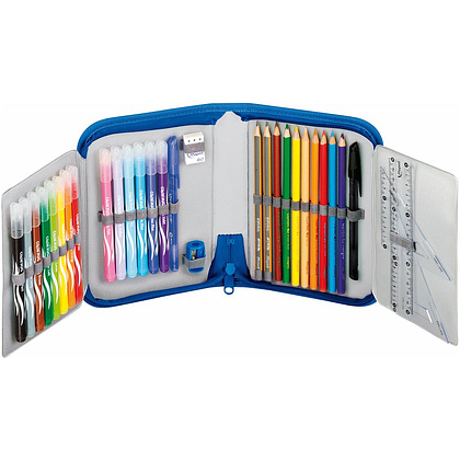 Пенал Maped "Karate", 1 отделение, с наполнением - 3