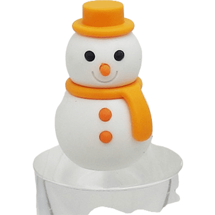 Ластик "IWAKO Snowman & Tree", 1 шт - 7