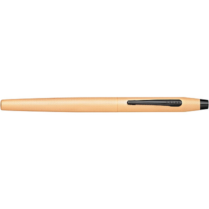 Ручка перьевая Cross "Classic Century Brushed Rose-Gold PVD", F, розовое золото, черный, патрон черный - 3
