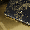 Блокнот "Total Black goldfish gold", А5, 96 листов, на резинке, черный, золотистый, срез черный - 6