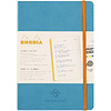 Еженедельник недатированный Clairefontaine Rhodia "Rhodiarama Perpetual", 148x210 мм, 128 страниц, бирюзовый - 2