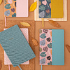 Блокнот Miquelrius "Autumn Leaves Pink-Blue", А5, 96 листов, в точку, розовый, голубой - 6