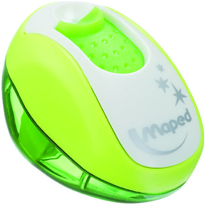 Точилка Maped "Clean", 1 отверстие, ассорти - 2