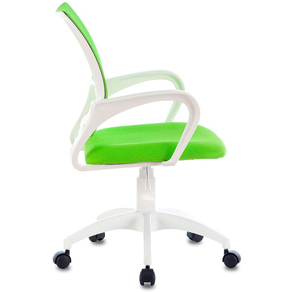 Кресло Бюрократ "CH-W695NLT", сетка, ткань, пластик, салатовый - 3