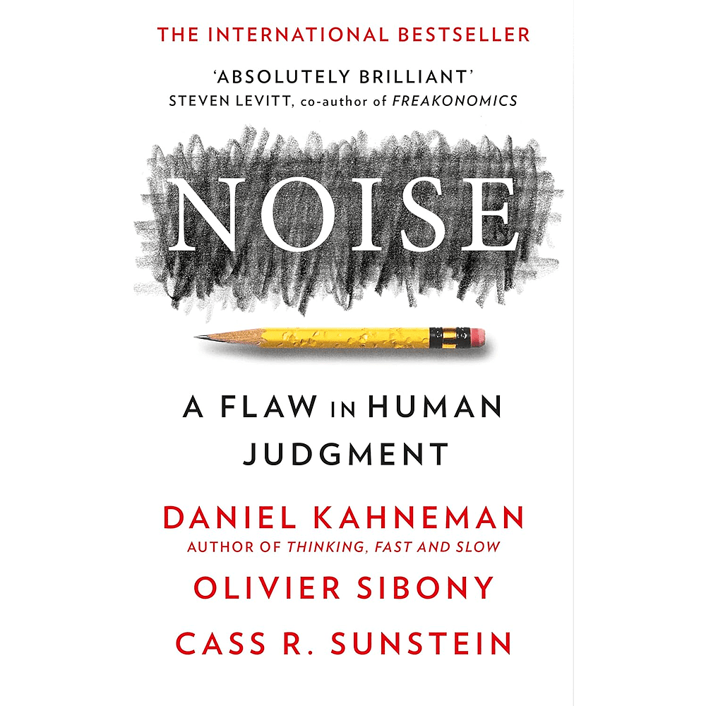 Книга на английском языке "Noise", Daniel Kahneman