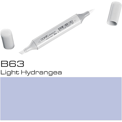Маркер перманентный "Copic Sketch", B-63 светлая гортензия