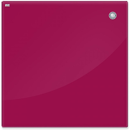 Доска стеклянная магнитно-маркерная "2×3", 40x60 см, белый - 4