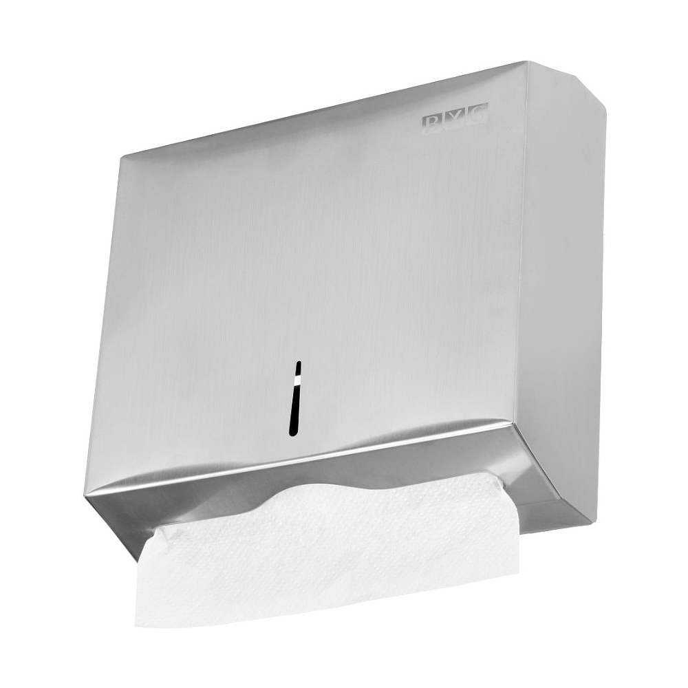 Диспенсер для полотенец листовых BXG-PD-5003А, металл, серебристый, матовый