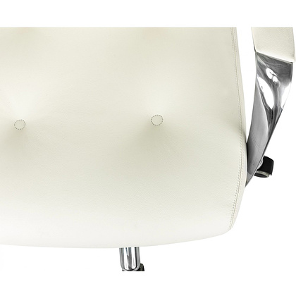 Кресло для руководителя Бюрократ DAO, кожа, белый - 7