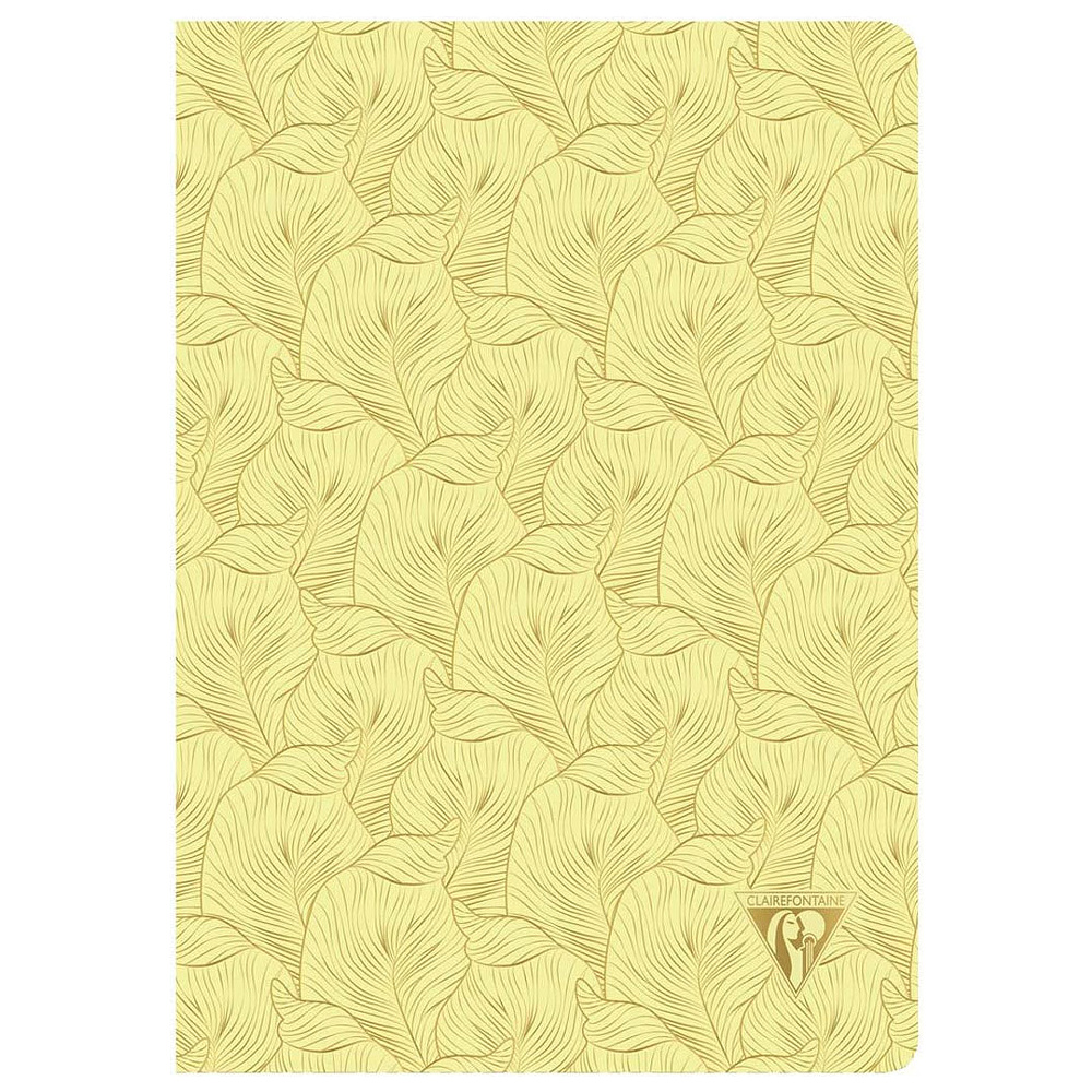 Блокнот "Neo Deco Spring-Summer collection", A5, 48 листов, линейка, серый, желтый