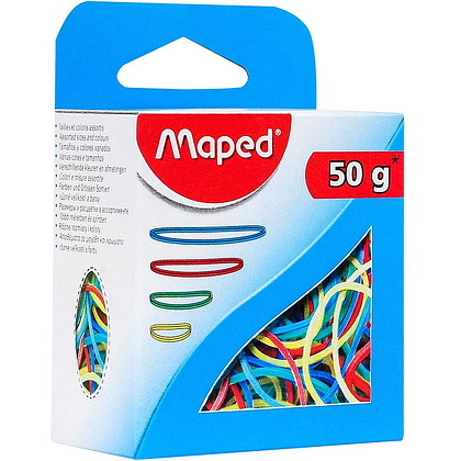 Резинки для денег цветные Maped, ассорти - 3