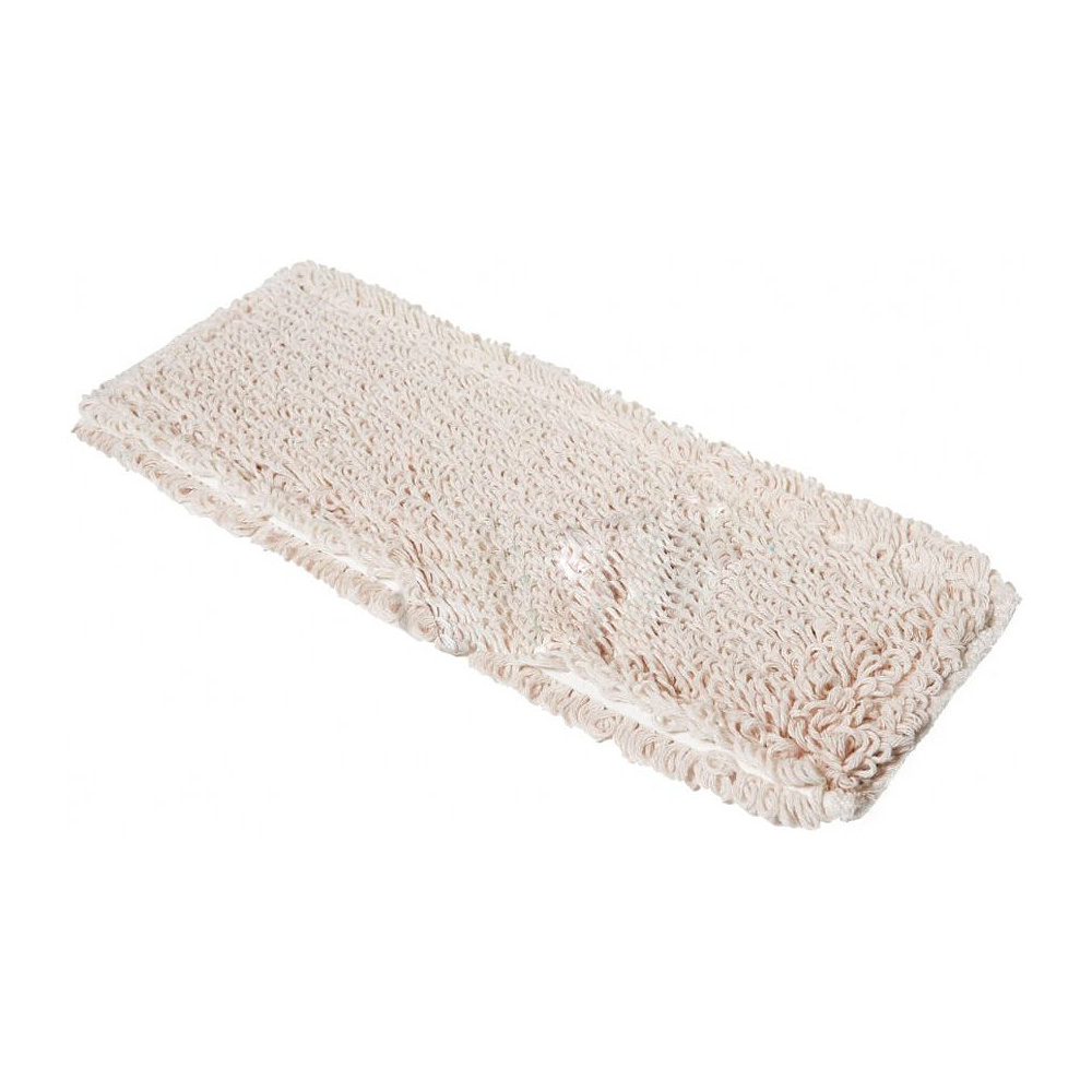 Насадка для плоской швабры, хлопок/полиэстер, 60x13см, карманы