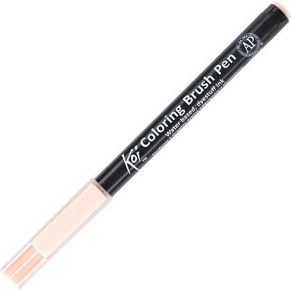 Маркер акварельный "Koi Color Brush", светло-оранжевый