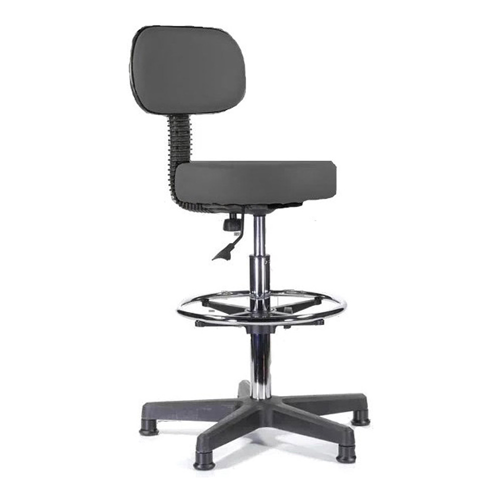 Стул Кассира со спинкой Z-11, кожзам, черный