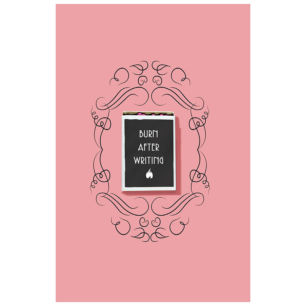 Блокнот "Burn After Writing", 138x212 мм, 144 страницы