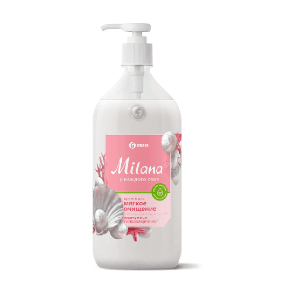 Крем-мыло "Milana", 1 л, жемчужное