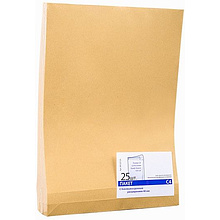 Конверты самоклеящиеся с отрывной лентой "Куверт", C4, 25 шт, 40 мм, крафт