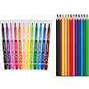 Пенал Maped "Colorpeps", 1 отделение, с наполнением, белый, синий, -50% - 4
