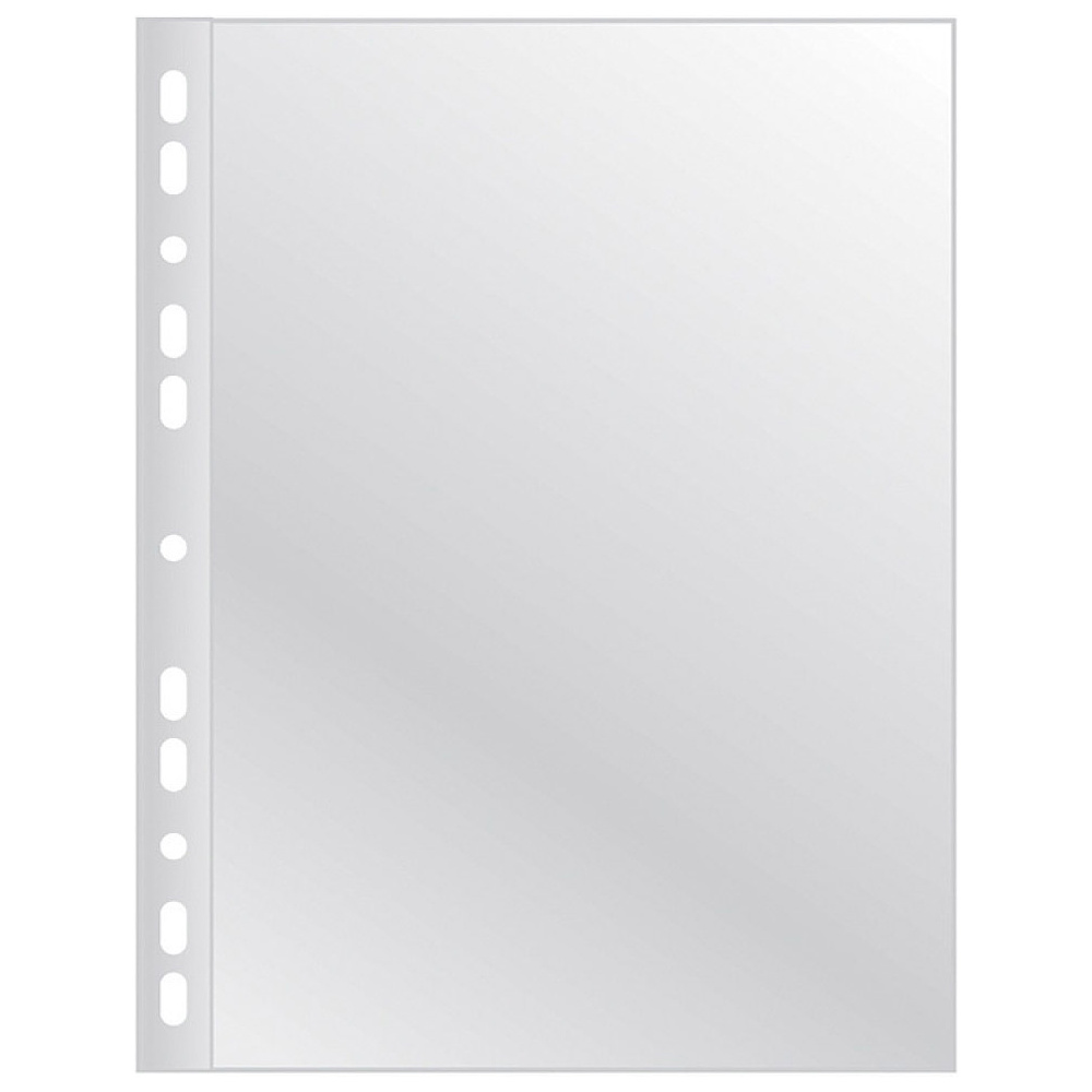 Файл (папка карман) "Q-Connect", А4, 50 шт, 90 мкм, прозрачный