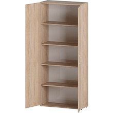 Коллекция Столица шкаф для документов С-215.525, 800х355х1880 мм, дуб сонома