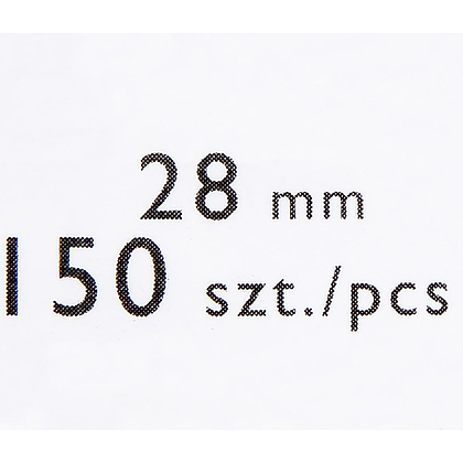 Скрепки "Q-Connect", 28 мм, 150 шт, ассорти - 3