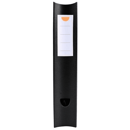 Папка регистратор "Exactive", А4+, 60 мм, ПВХ, черный - 4