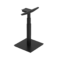 Каркас стола с электроприводом одномоторный AOKE, Well Desk Bar, черный (AK1E-YZF3.BL)
