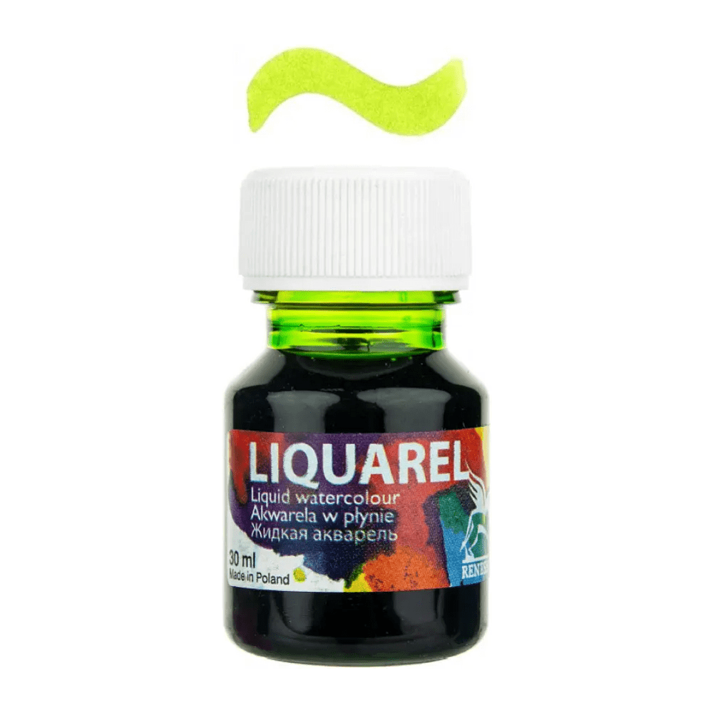 Акварель жидкая "Liquarel", 150 зелень лимонная, 30 мл